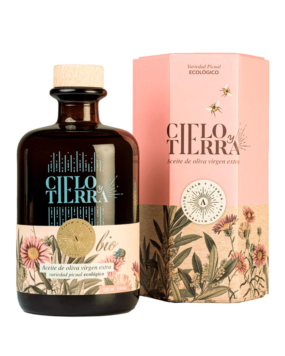 Cielo y Tierra organic Picual olive oil with gift box